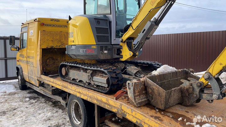 Услуги мини экскаватора