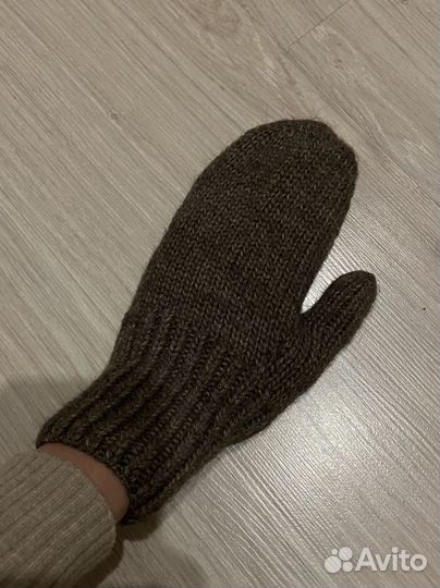 Комплект шапка шарф рукавицы