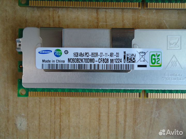 Серверная память на 2Гб / 4Гб / 8Гб / 16Гб