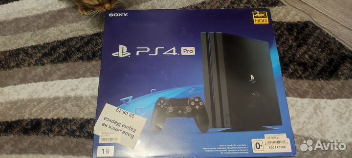 Sony playstation 4 PS4 pro 1tb с играми