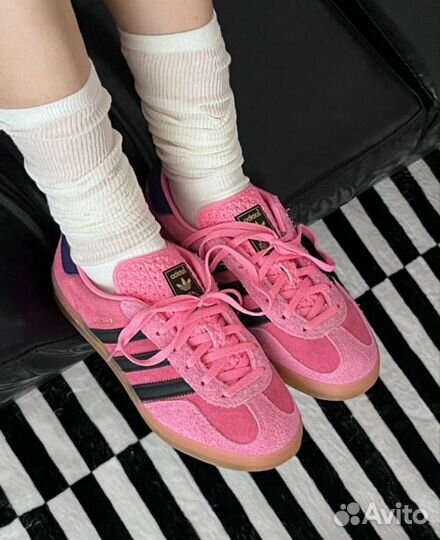 Кроссовки Adidas Gazelle Indoor Pink