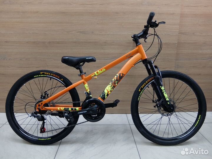 Скоростной велосипед 24 с дисковыми тормозами