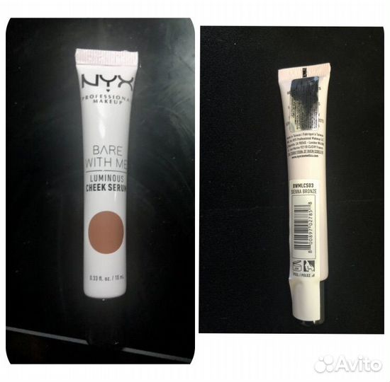 Гелевые тени для век nyx Жидкие румяна nux