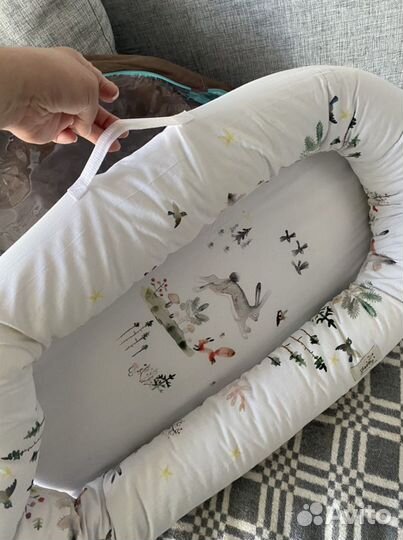 Кокон гнездышко для новорожденных sleep&play