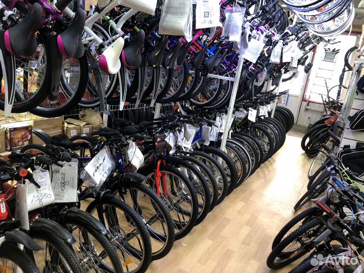 Велосипеды новые большой выбор