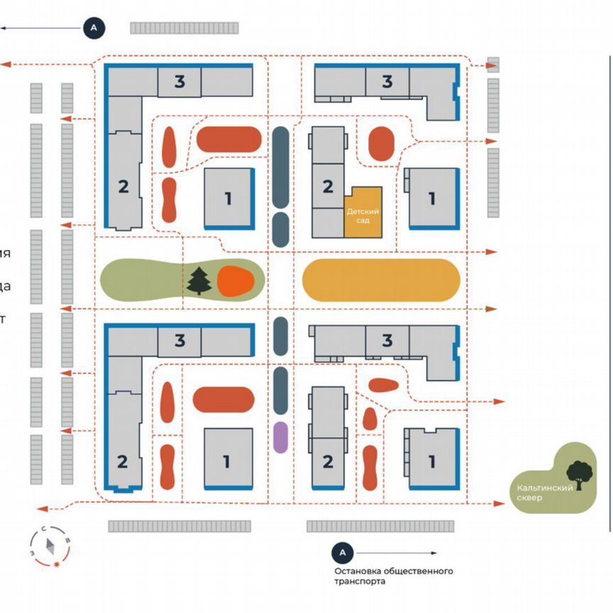 1-к. квартира, 44,7 м², 1/12 эт.