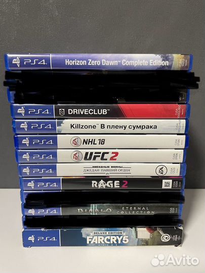 Playstation 4 с играми