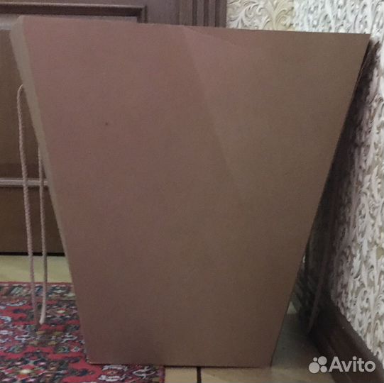 Переноска короб с ручками цветы упаковка картон