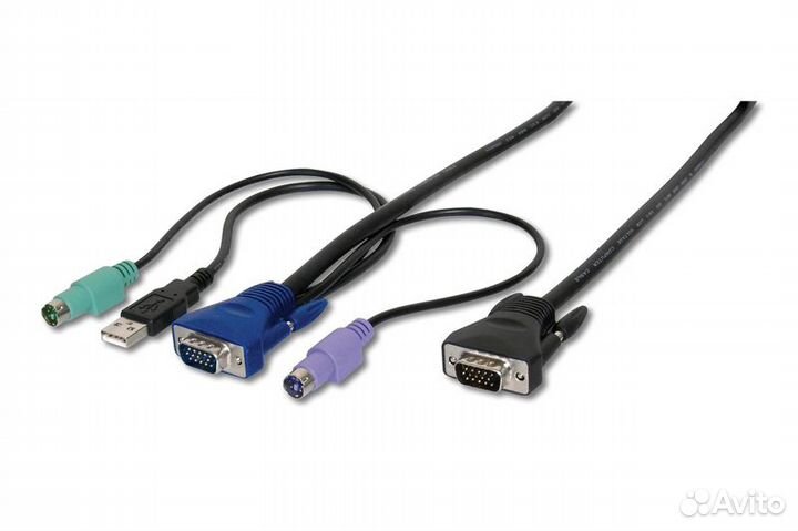 Кабель для KVM-переключателей 1.8м