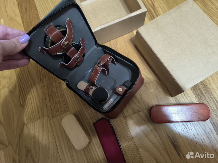 Новый Набор для ухода за обувью