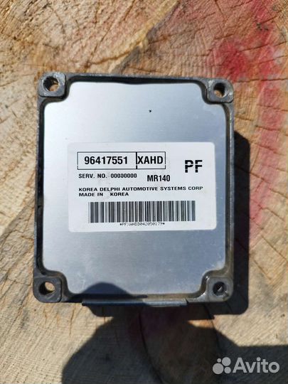 Блок управления двигателем 96417551 xahd