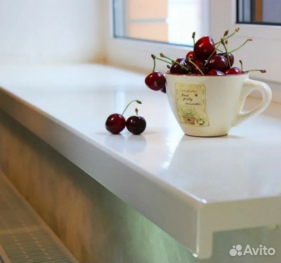 Подоконник пвх новый Кристаллит