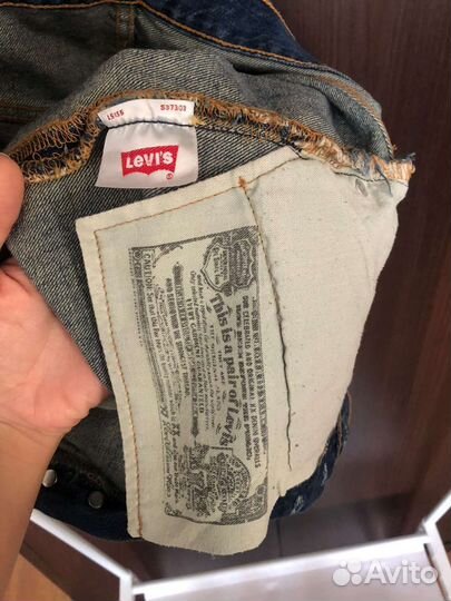 Джинсовые шорты Levis 501 26 размер