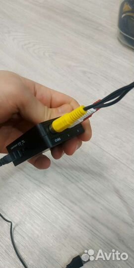 Переходник hdmi на тюльпан