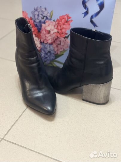 Ботильоны натуральная кожа