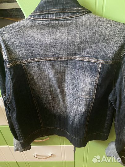 Джинсовая куртка женская 46 48