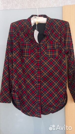 Теплая женская блузка 52р