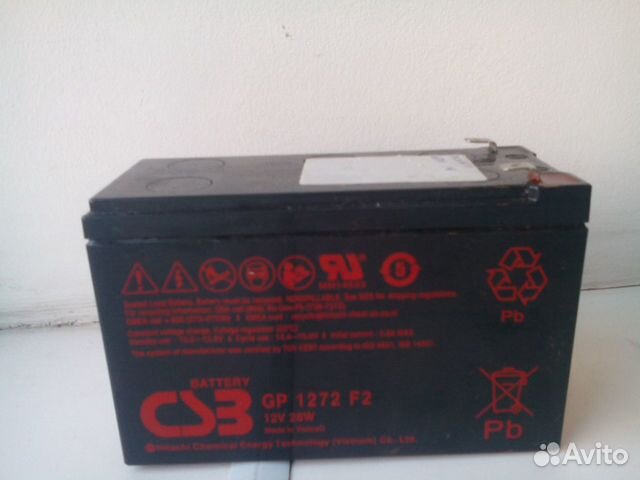 Hitachi GP1272 F2 (28W) Аккумулятор свинцовый 12В