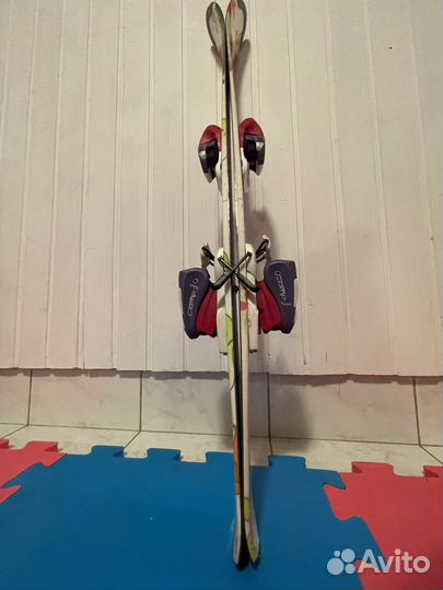 Горные лыжи rossignol 100, ботинки, шлем