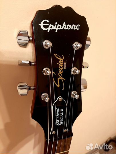 Электрогитара epiphone les paul и комб marshall