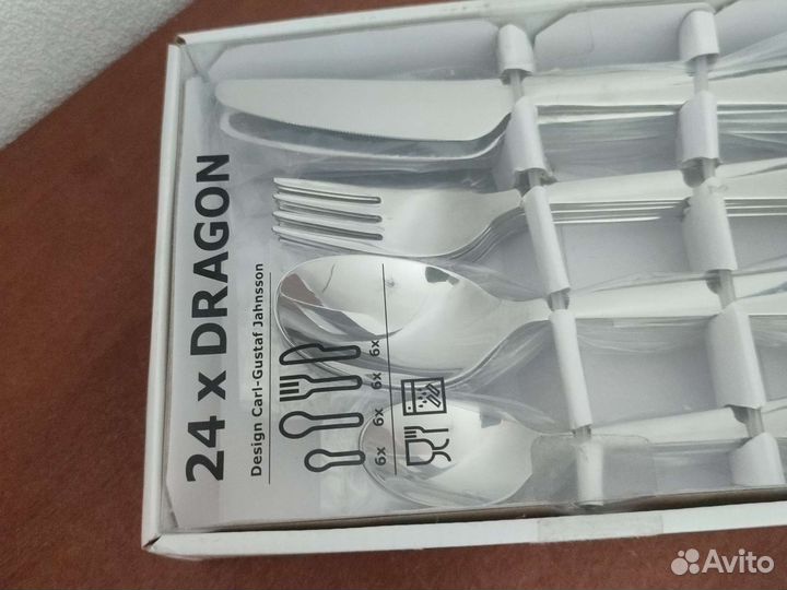 Набор столовых приборов IKEA dragon