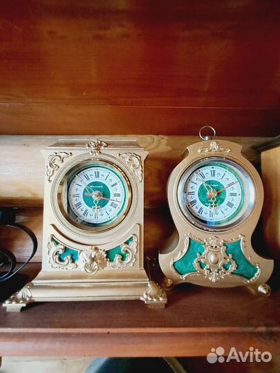 Настольные часы Янтарь, кварц