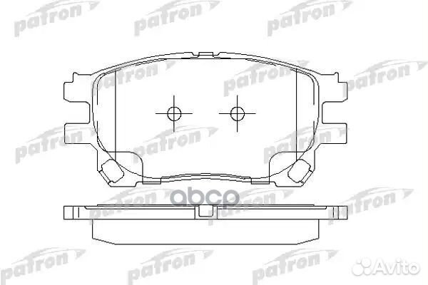 Колодки тормозные дисковые передн toyota: previ