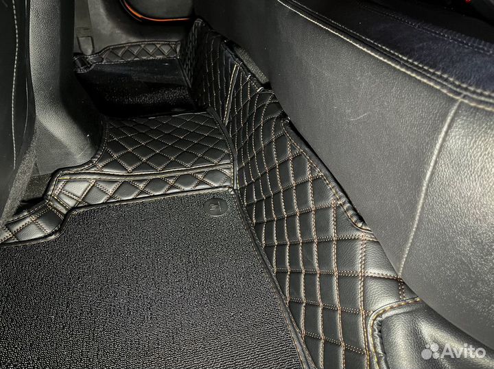 Автомобильные коврики 3D экокожа