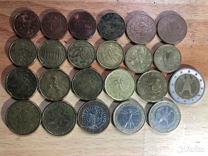 Монеты разные