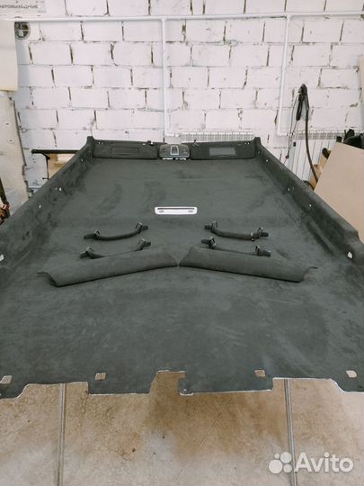 Перетяжка потолка автомобиля