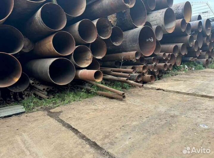 Труба 219х6 мм б/у в котлован