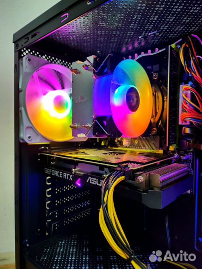 Игровой компьютер Rtx 3050, монитор, периферия