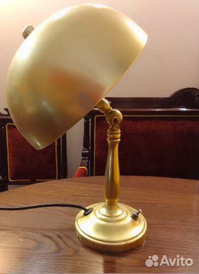 Старинная веннтажная настольная лампа до 1917г