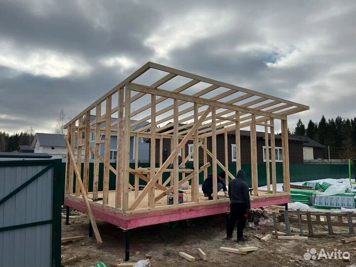 Строительная бригада хозблок под ключ