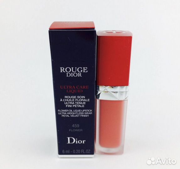 Жидкая помада Dior rouge ultra care 459