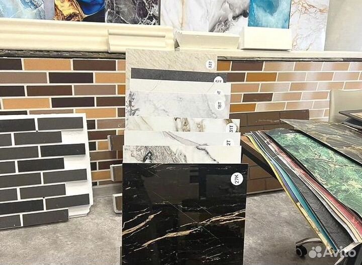 Гибкий мрамор для стен