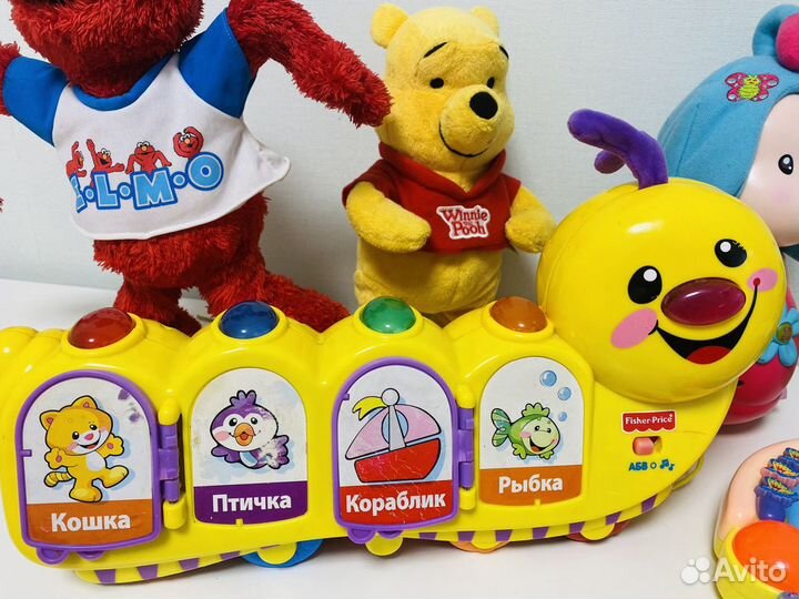 Фирменные игрушки Elc, Fisher-Price, vtech и тд