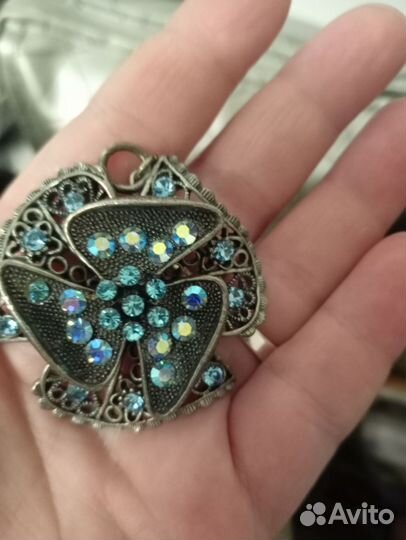 Крупная подвеска-кулон винтаж