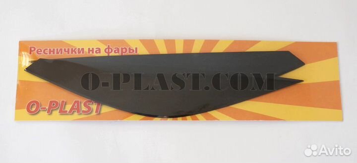 Реснички на фары для Nissan Wingroad 2002-2005