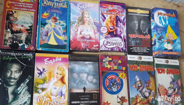 Видеокассеты фильмы мультфильмы