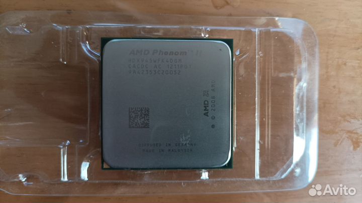 Процессор AMD Phenom II X4 945, SocketAM3