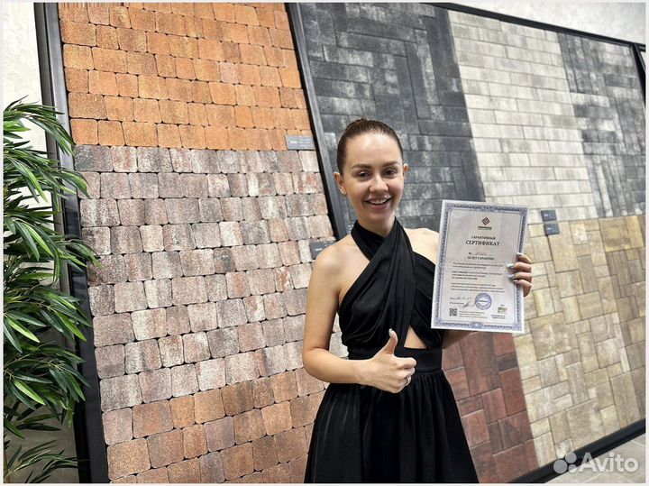 Тротуарная плитка цветная от 120 м2