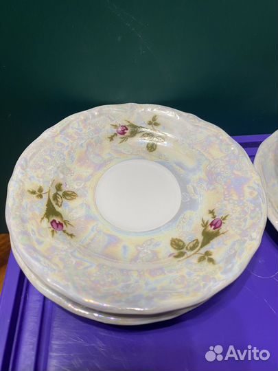 Кофейный мокко сервиз Walbrzych Poland Валбжих