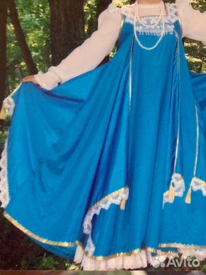 Сценический костюм девичий