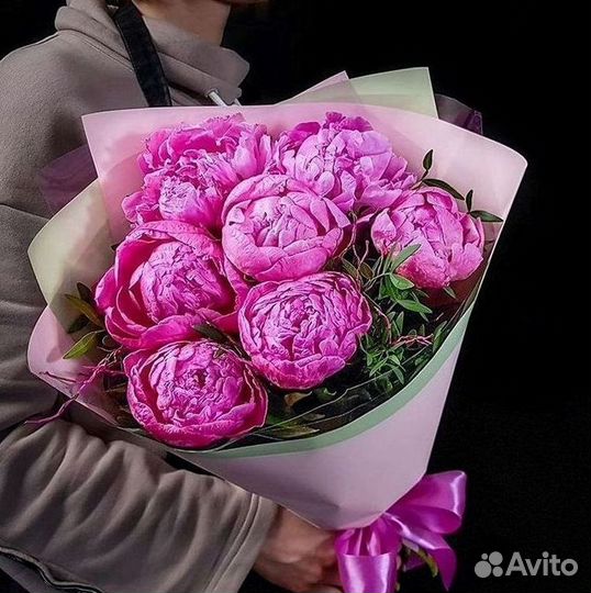Пионы Розы Доставка