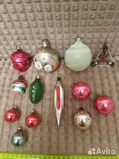 Елочные игрушки СССР