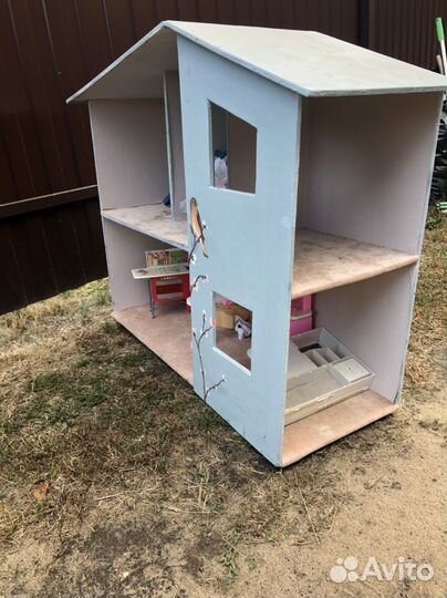 Домик для кукол большой из фанеры
