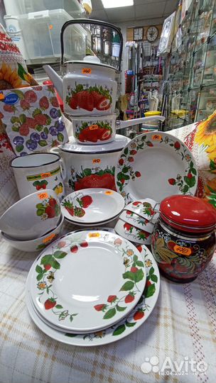 Тарелки Дулево разные