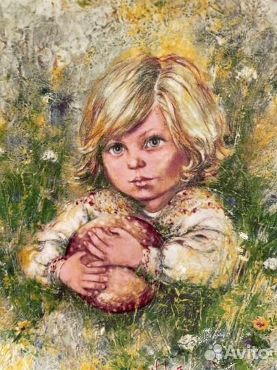 Тарелка невинность Мари Викерс Расцвет Сюзанны