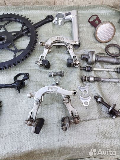 Запчасти хвз Спутник. Рама 64г, вилка